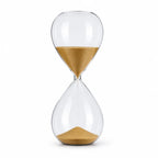 Hourglass Timer | Glass & Fine Sand | 5–60 Min Options