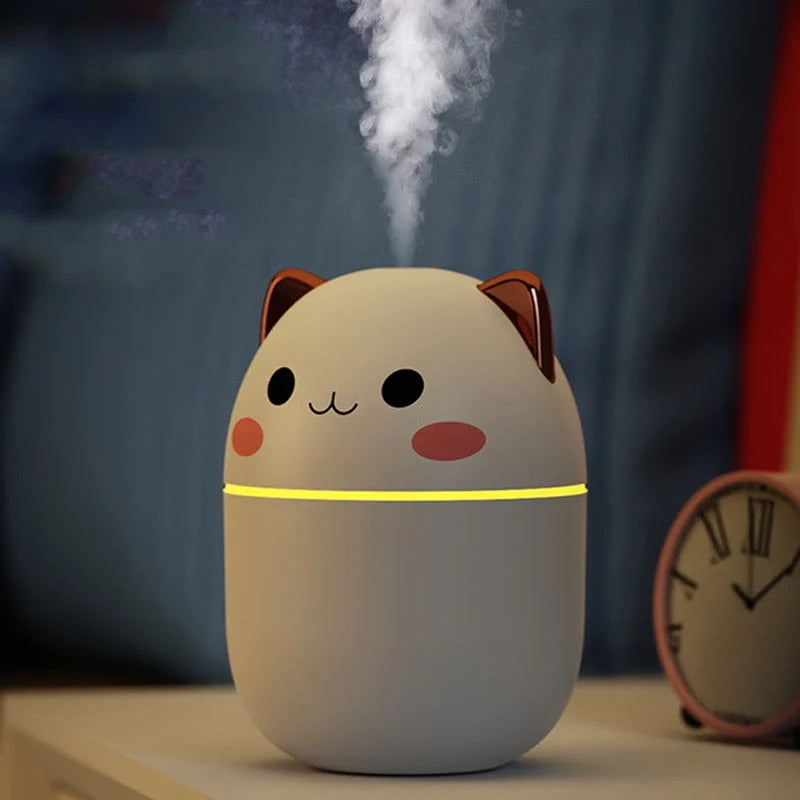 Humidifier | Night Light & Two Spray Modes | 200 ml
