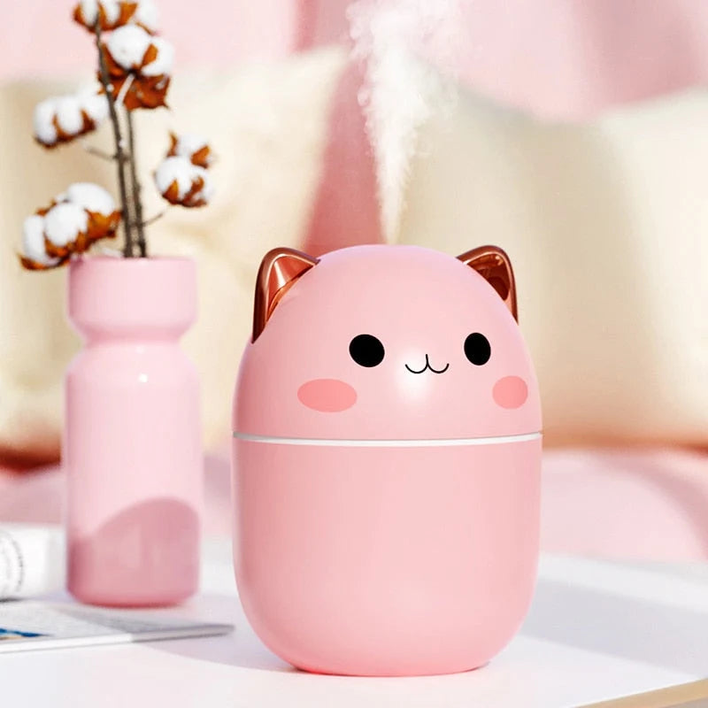 Humidifier | Night Light & Two Spray Modes | 200 ml