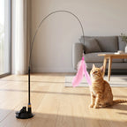 Interactive Cat Toy | Flexible Rod & Strong Suction Cup