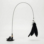 Interactive Cat Toy | Flexible Rod & Strong Suction Cup