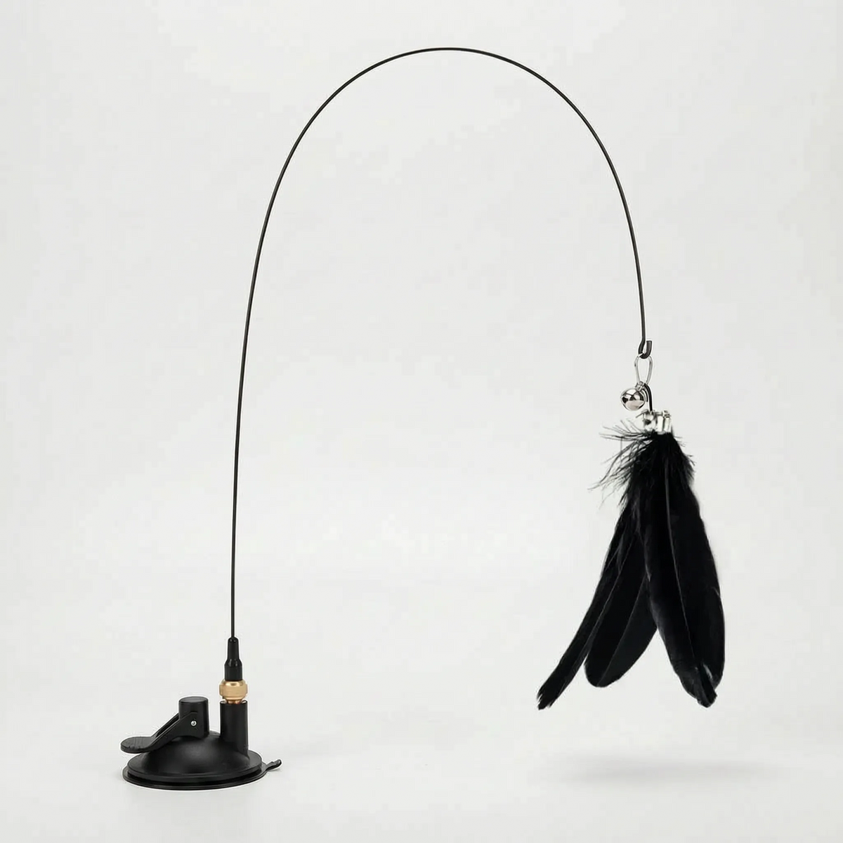 Interactive Cat Toy | Flexible Rod & Strong Suction Cup