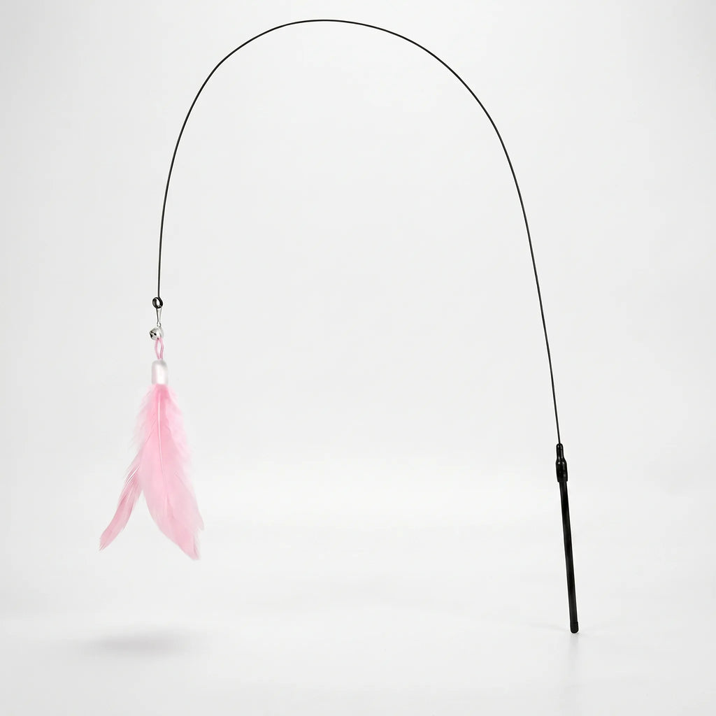 Interactive Cat Toy | Flexible Rod & Strong Suction Cup