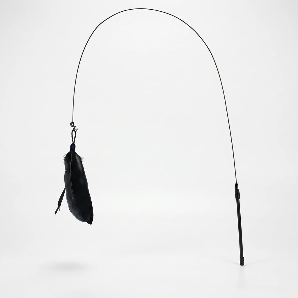 Interactive Cat Toy | Flexible Rod & Strong Suction Cup