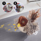 Interactive Cat Toy | Realistic Chirp & Motion | Rechargeable