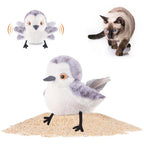 Interactive Cat Toy | Realistic Chirp & Motion | Rechargeable