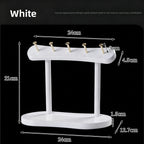 Key Organizer Wall Hook | Solid Wood & Moisture-Resistant Tray