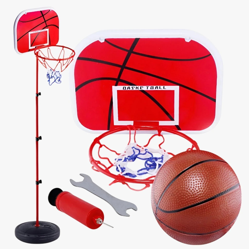 Kids Basketball Hoop | Height-Adjustable 63–165 cm & Stable Base | Complete Set