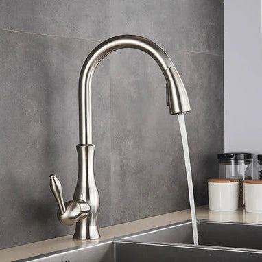 Kitchen Faucet | Pull-Out Spray Head | Copper Finish