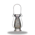 Lantern Lamp | Solar-Powered Pierced Pattern & Warm Glow | Indoor/Outdoor