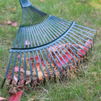 Leaf Rake Head | Carbon Steel & Anti-Rust Coating | 22 Teeth
