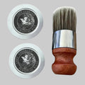 Leather Conditioner | Beeswax & Shea Butter | Includes Brush