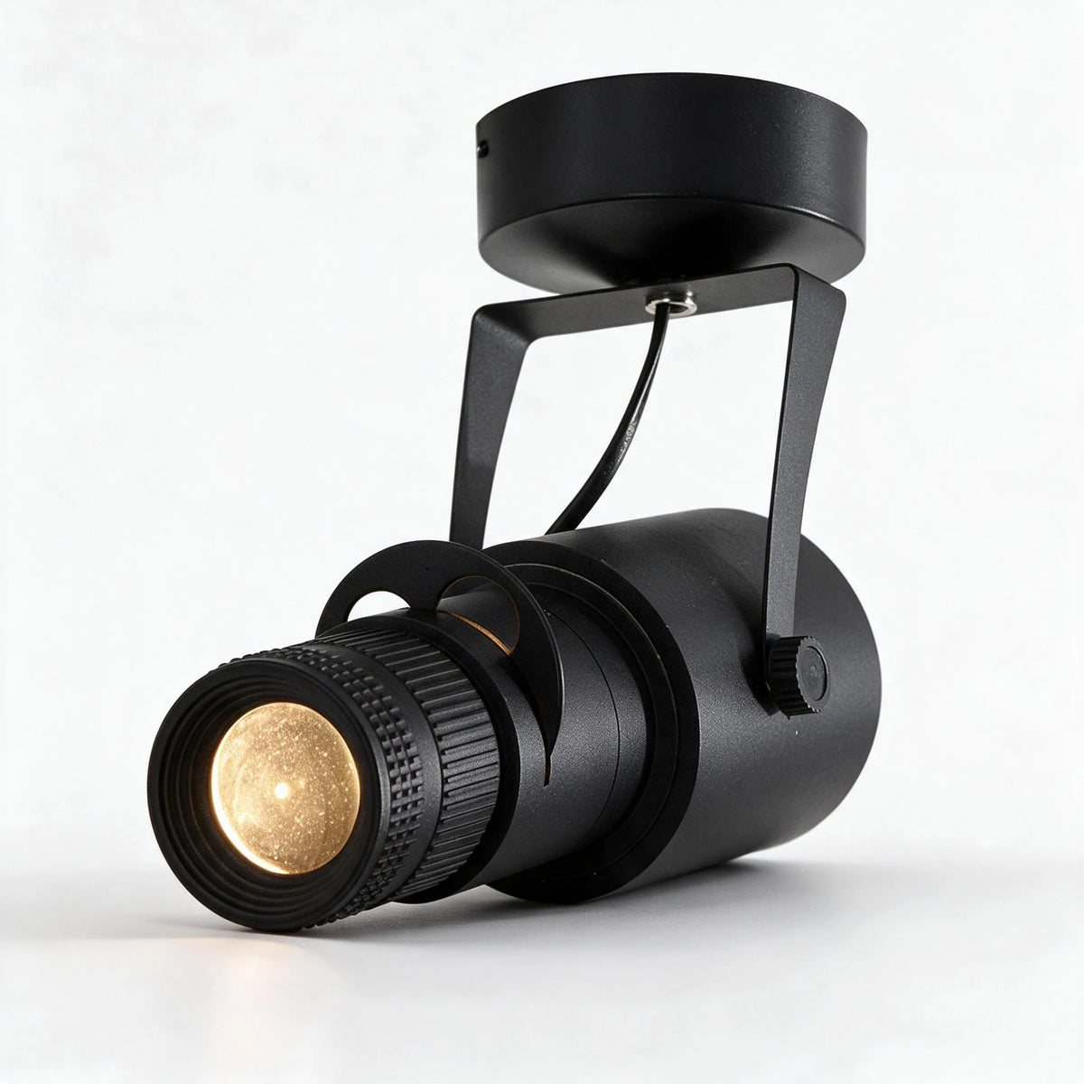 LED Spotlight | Adjustable Focus & Dimmable | Brushed Nickel Finish