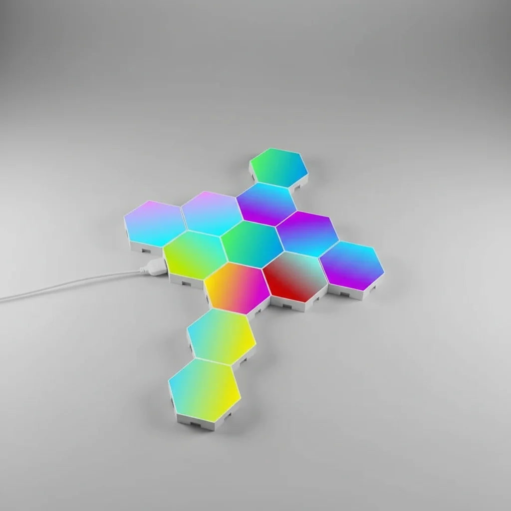 LED Wall Panels | Touch-Control RGB | Adjustable Brightness