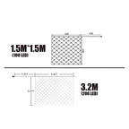 Light Net | Solar-Powered & Waterproof | 2 x 3 m
