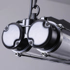 Linear Pendant Light | Integrated LED & Adjustable Suspension | 123 cm
