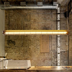 Linear Pendant Light | Integrated LED & Adjustable Suspension | 123 cm