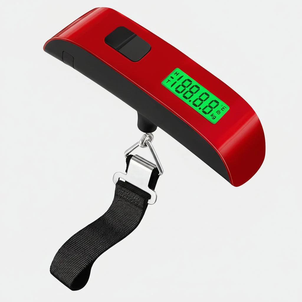 Luggage Scale | Digital Backlit LCD | 110 lb Capacity