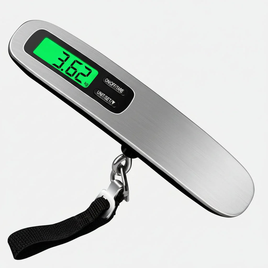 Luggage Scale | Digital Backlit LCD | 110 lb Capacity