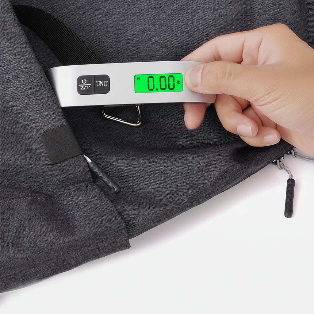 Luggage Scale | Digital Backlit LCD | 110 lb Capacity