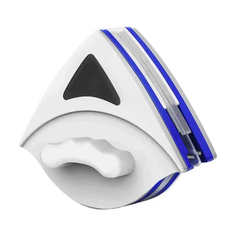 Magnetic Window Cleaner | Double-Sided & Triangular | Safety Rope