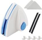 Magnetic Window Cleaner | Double-Sided & Triangular | Safety Rope