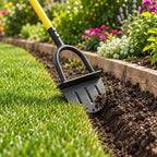 Manual Lawn Edger | Serrated Steel Blade & Footrest