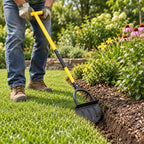 Manual Lawn Edger | Serrated Steel Blade & Footrest