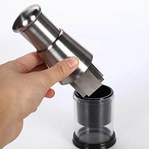 Manual Vegetable Chopper | Stainless Steel Zigzag Blade