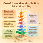 Marble Run | Non-Toxic Wood & Sound