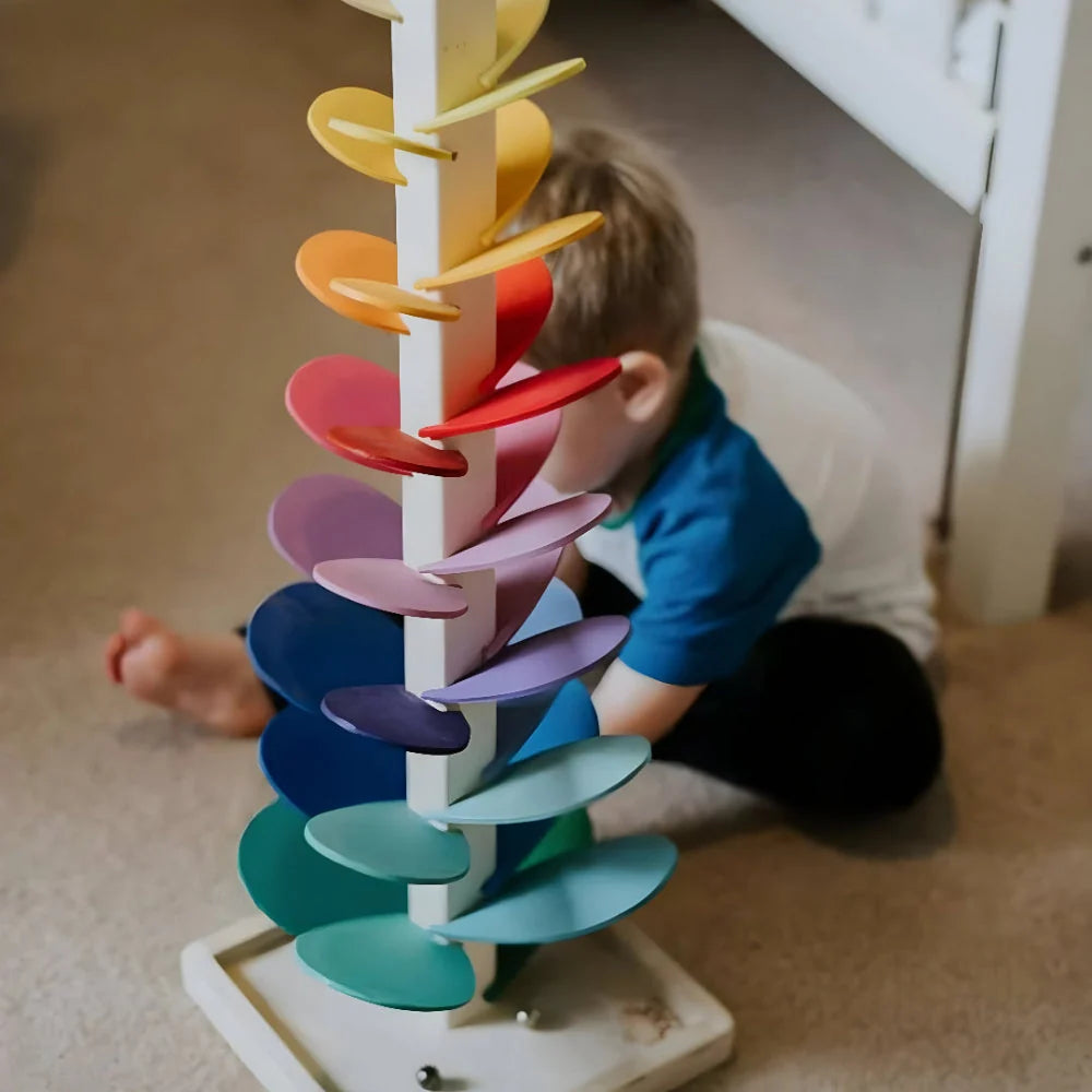 Marble Run | Non-Toxic Wood & Sound