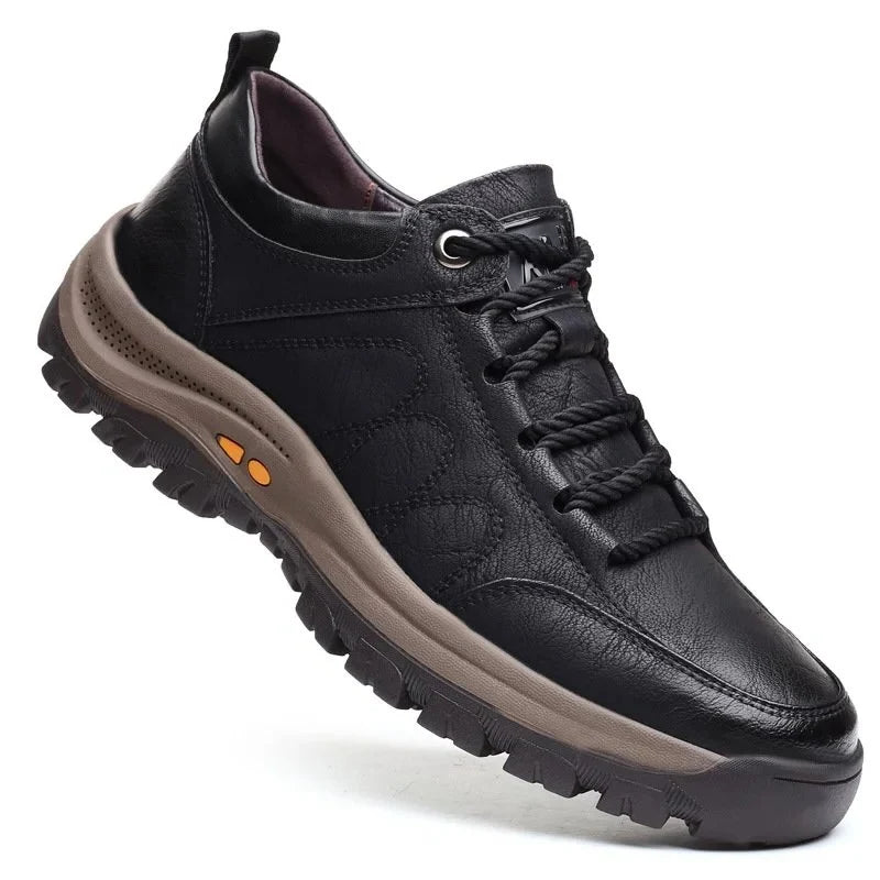Men's Orthopedic Shoes | Three-Arch Support & Waterproof Leather