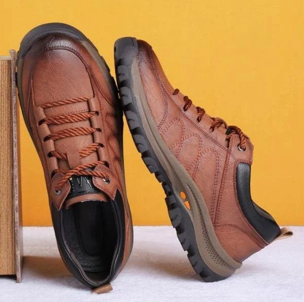 Men's Orthopedic Shoes | Three-Arch Support & Waterproof Leather