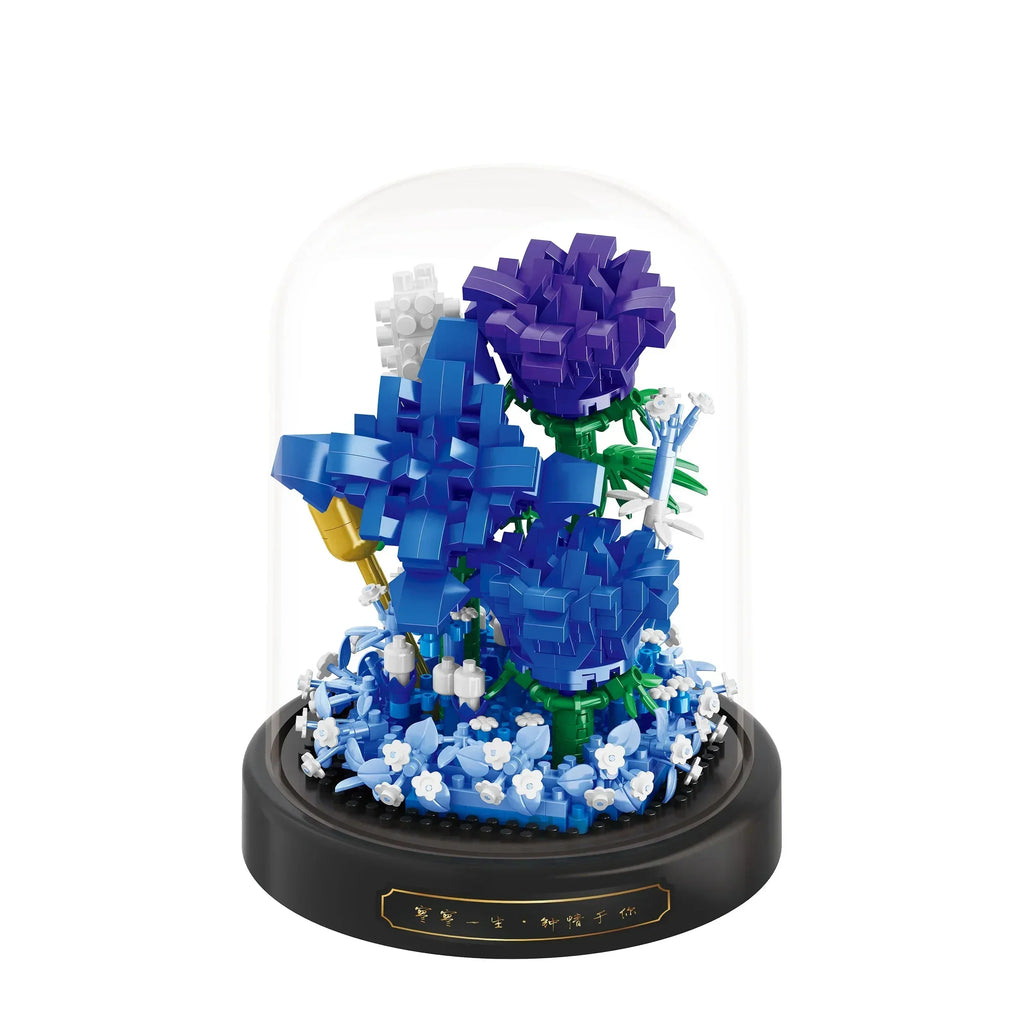 Micro Flower Building Set | ABS Plastic & DIY Puzzle