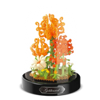 Micro Flower Building Set | ABS Plastic & DIY Puzzle