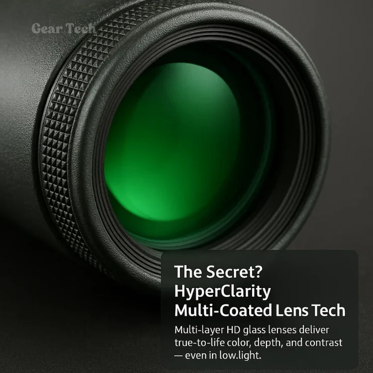 Monocular Telescope | Ultra-Zoom HD Glass & Smartphone Mount