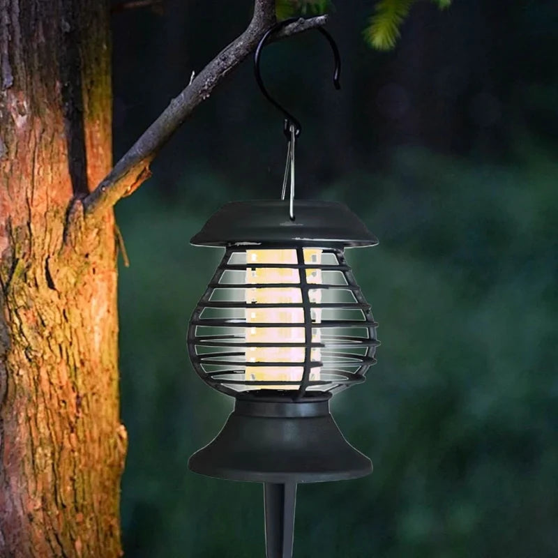 Mosquito Lamp | Solar-Powered LED & Repellent | Portable Hanging Design