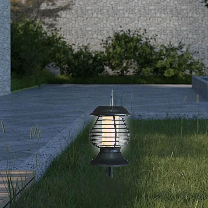 Mosquito Lamp | Solar-Powered LED & Repellent | Portable Hanging Design