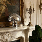 Mushroom Decor | Reflective Glass Sculptural Design