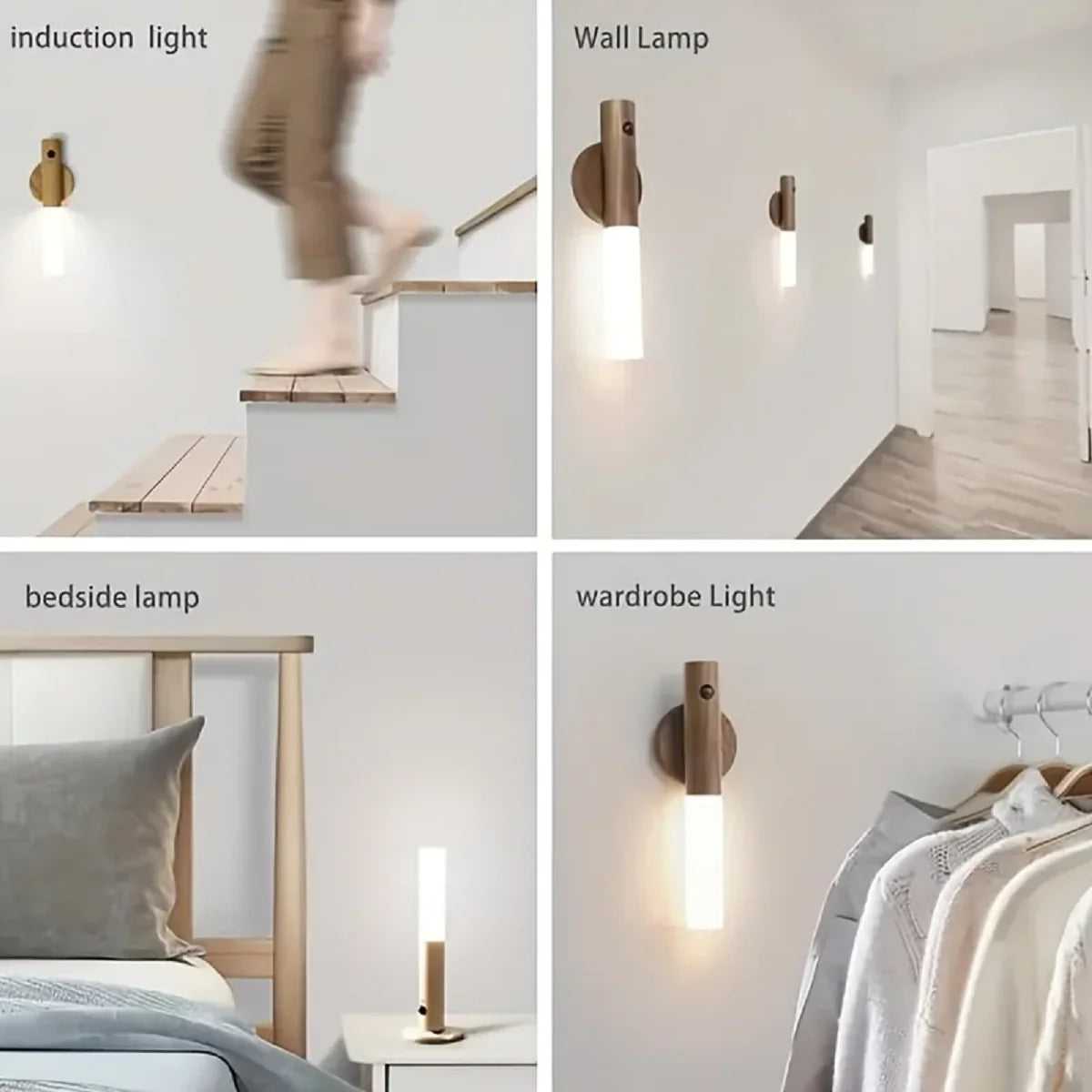 Night Light | PIR Motion Sensor & Magnetic Base | USB Rechargeable