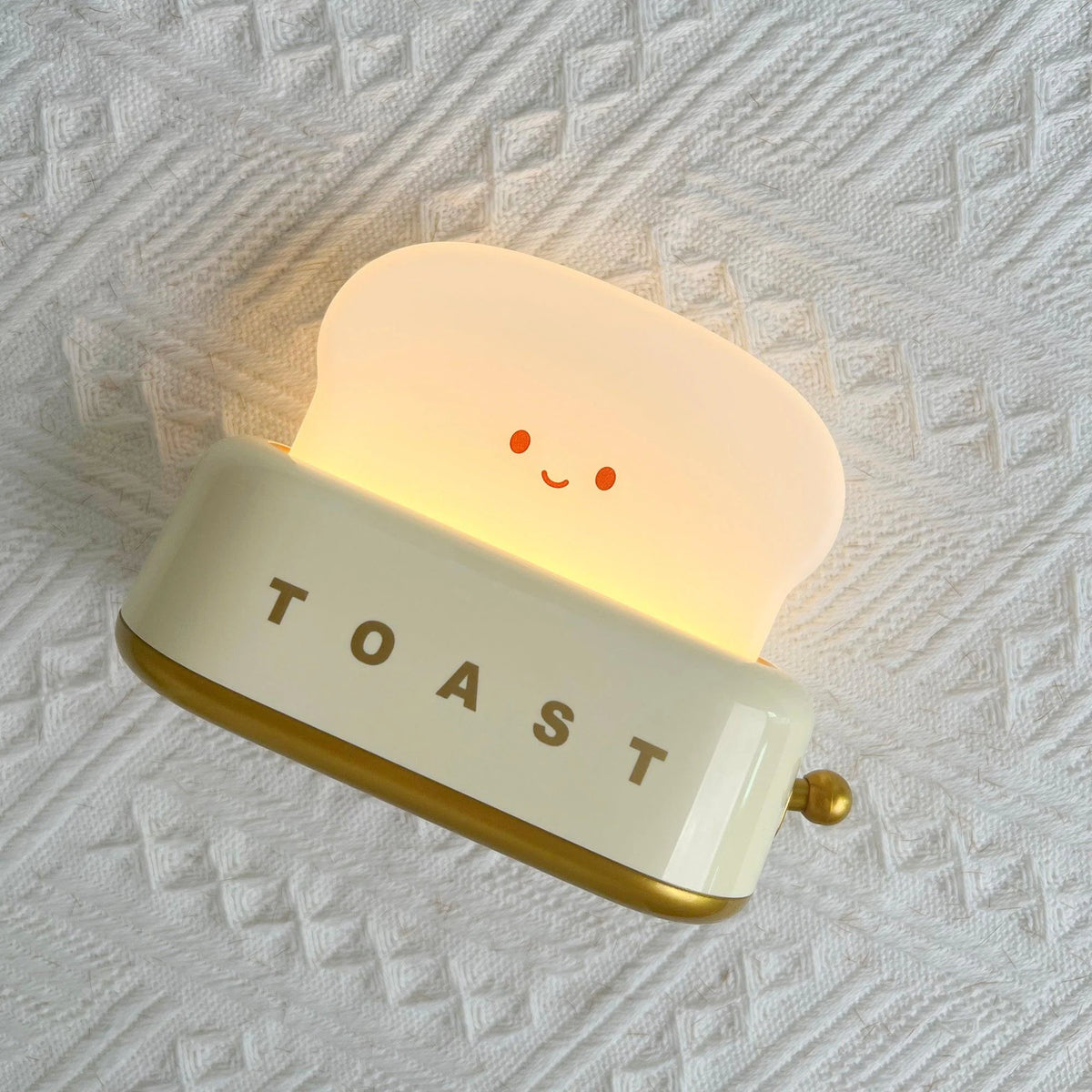 Night Light | Toaster-Shaped Warm 3000K & Adjustable Brightness