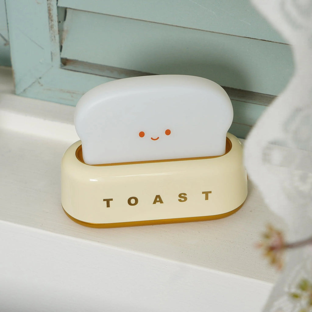 Night Light | Toaster-Shaped Warm 3000K & Adjustable Brightness
