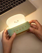 Night Light | Toaster-Shaped Warm 3000K & Adjustable Brightness