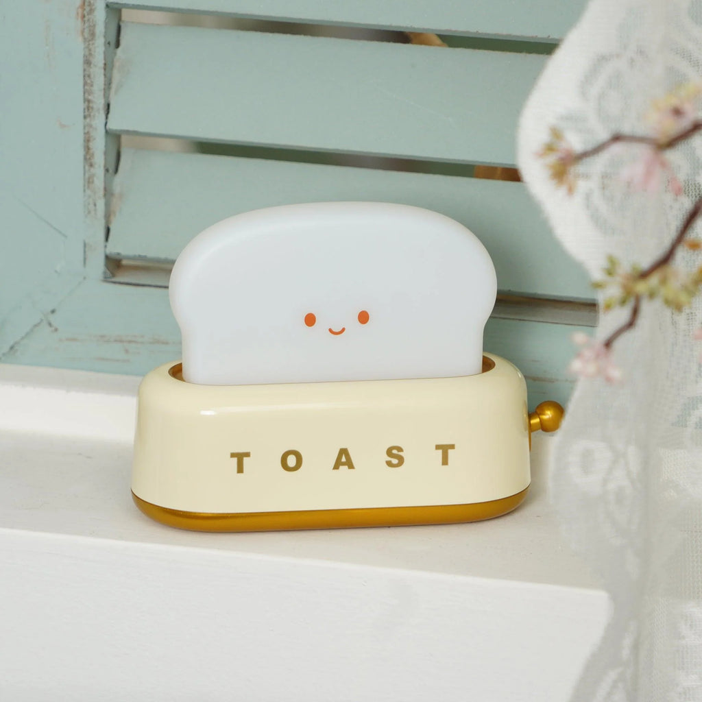 Night Light | Toaster-Shaped Warm 3000K & Adjustable Brightness