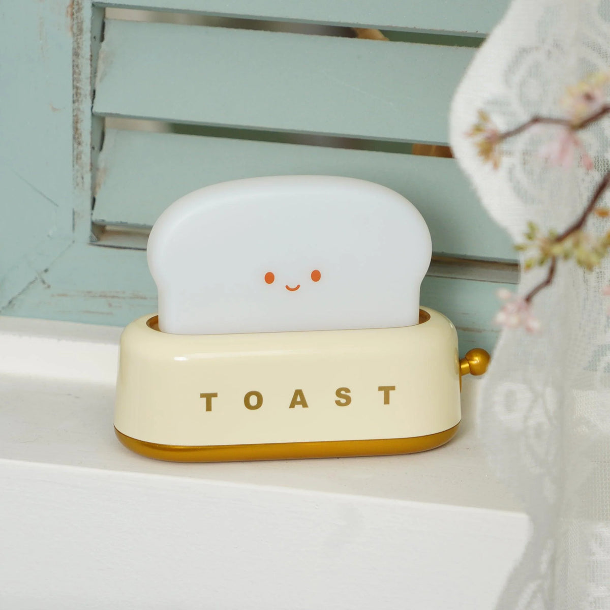 Night Light | Toaster-Shaped Warm 3000K & Adjustable Brightness