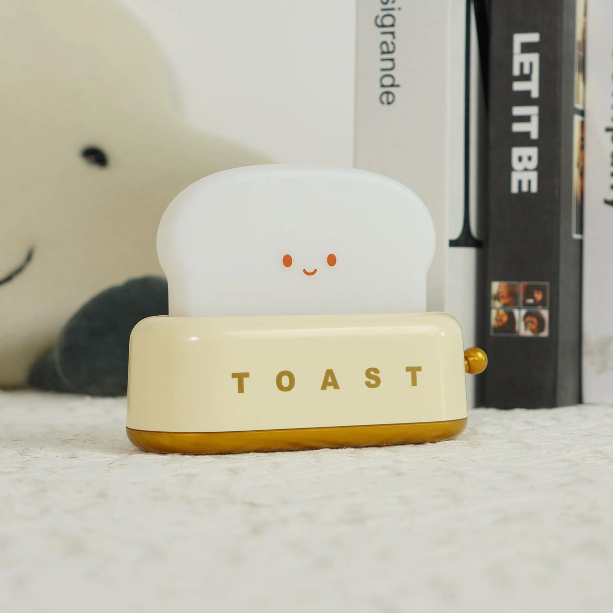 Night Light | Toaster-Shaped Warm 3000K & Adjustable Brightness