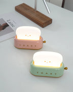 Night Light | Toaster-Shaped Warm 3000K & Adjustable Brightness