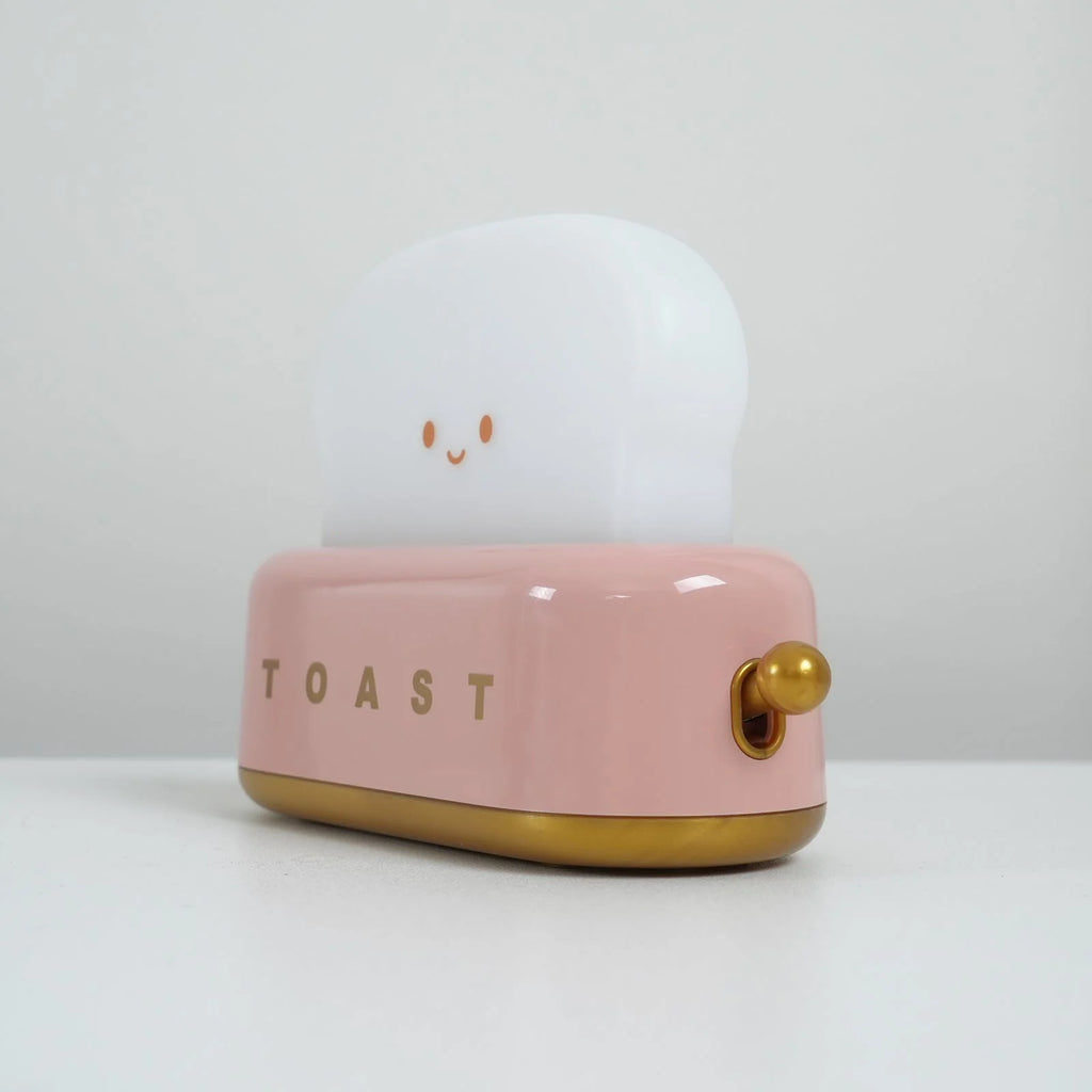 Night Light | Toaster-Shaped Warm 3000K & Adjustable Brightness
