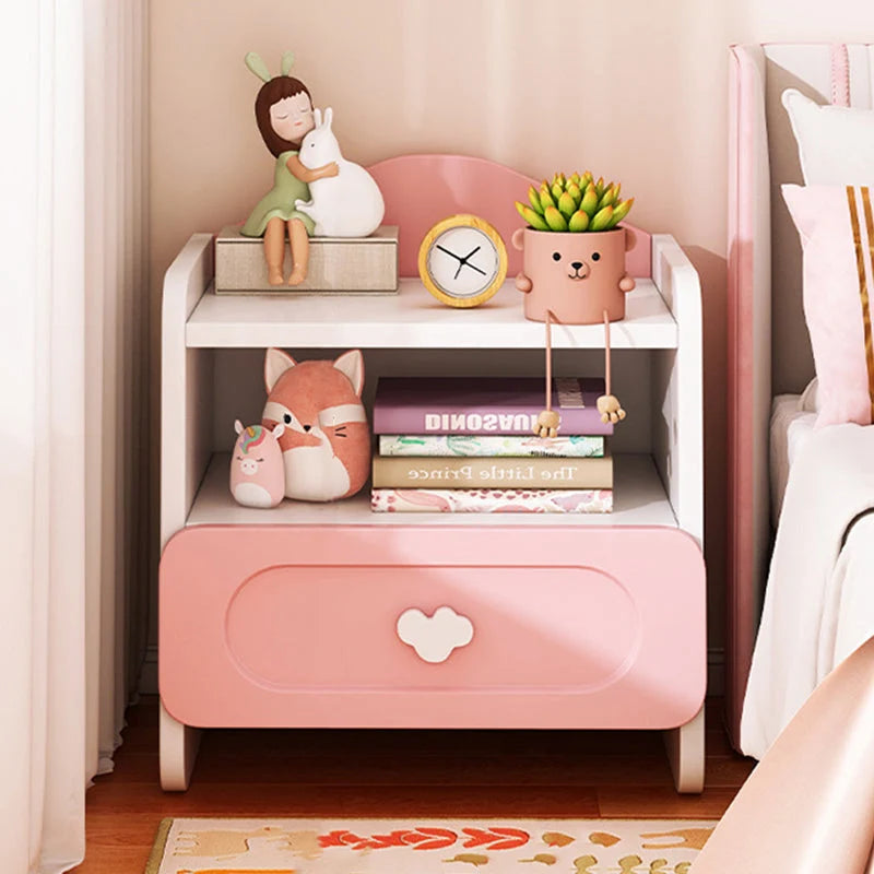Nightstand | Creative Square Design & MDF | 1-2 Drawers