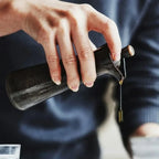 Oil Dispenser Pot | Ceramic & Pouring Spout Lid | 120ml